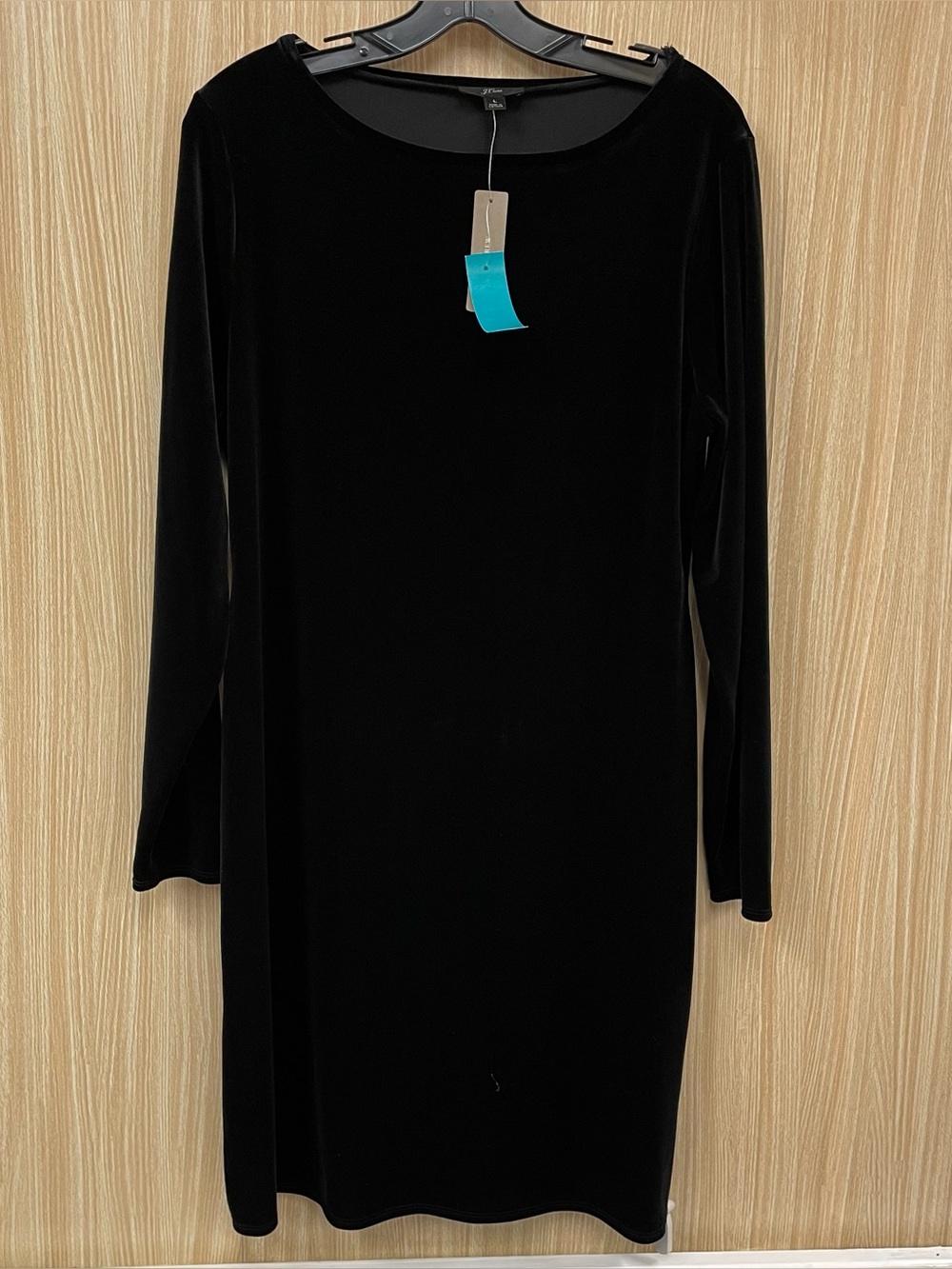 NWT J. Crew Black Dress Size L
